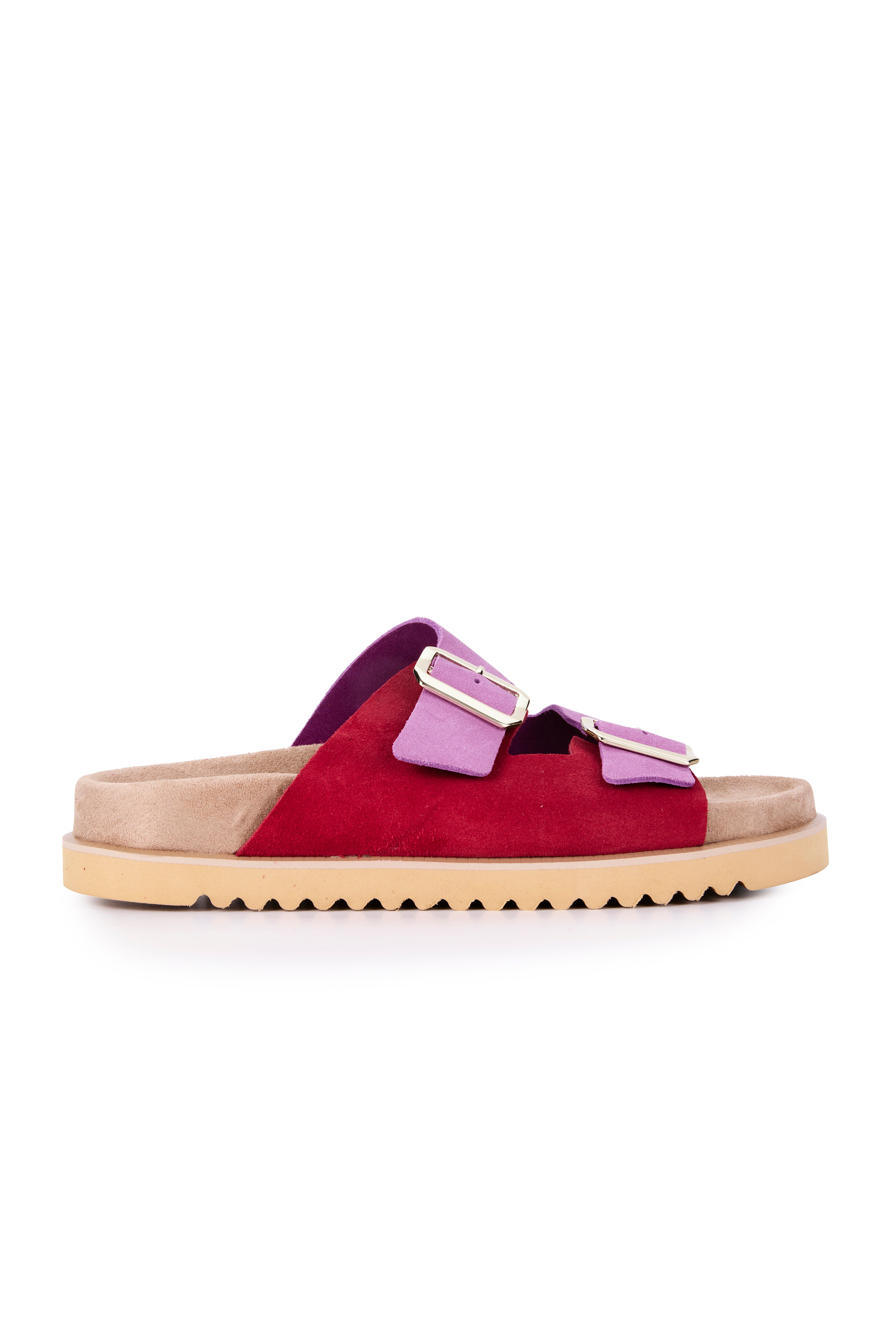 Rio Suede Slide - Berry- LAST PAIR - Size 38