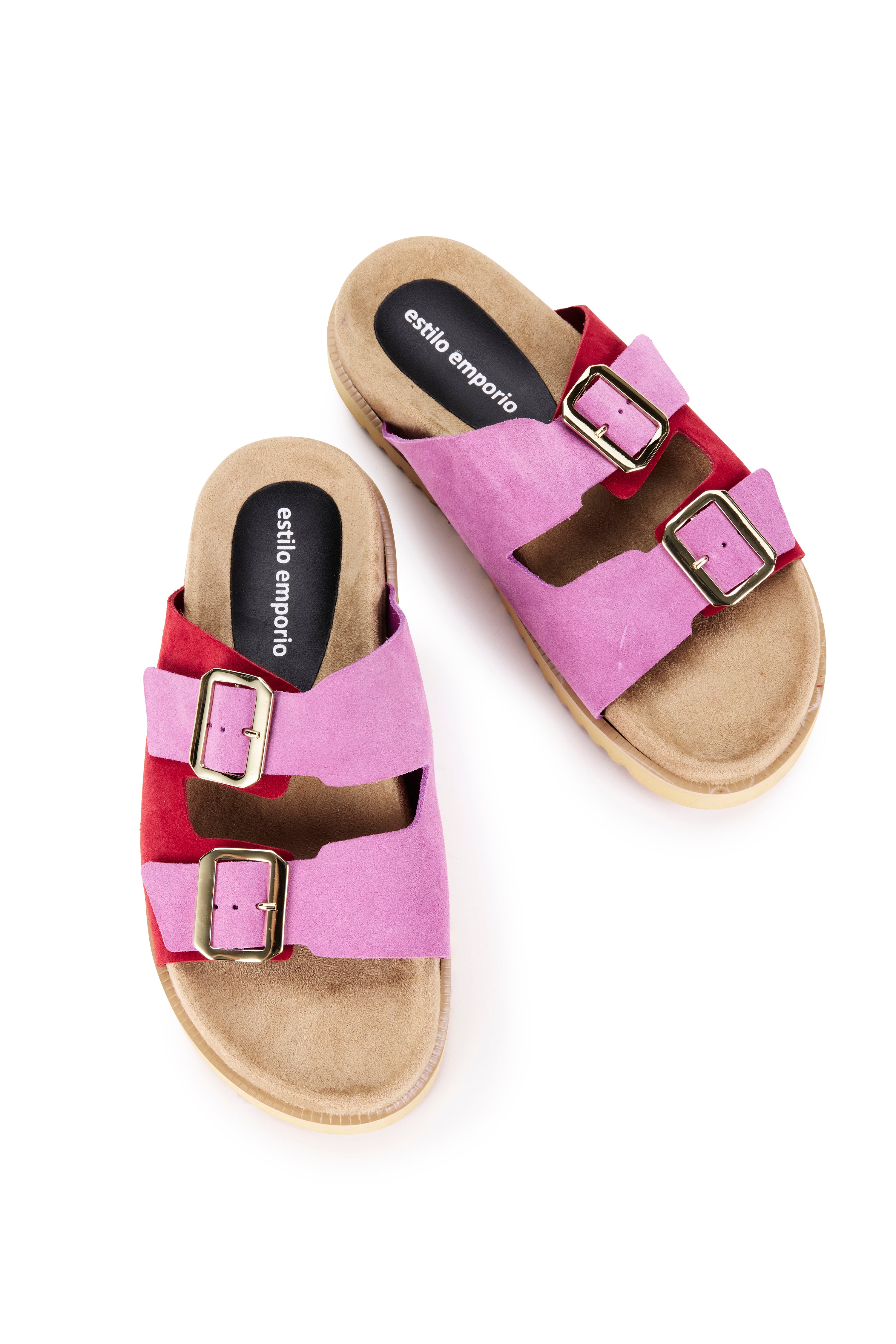 Rio Suede Slide - Berry- LAST PAIR - Size 38