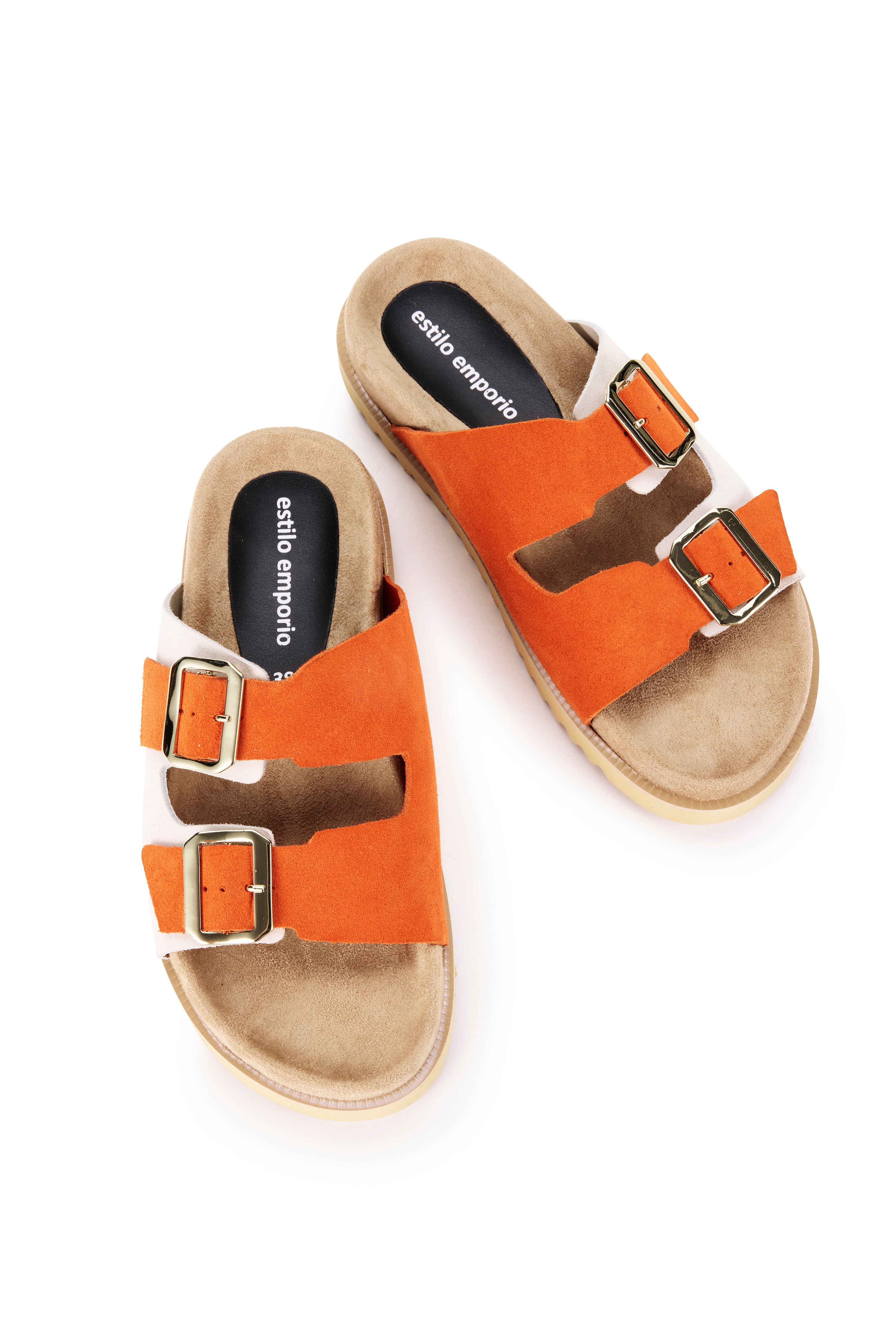 Rio Suede Slide - Clementine - LAST PAIR - Size 38