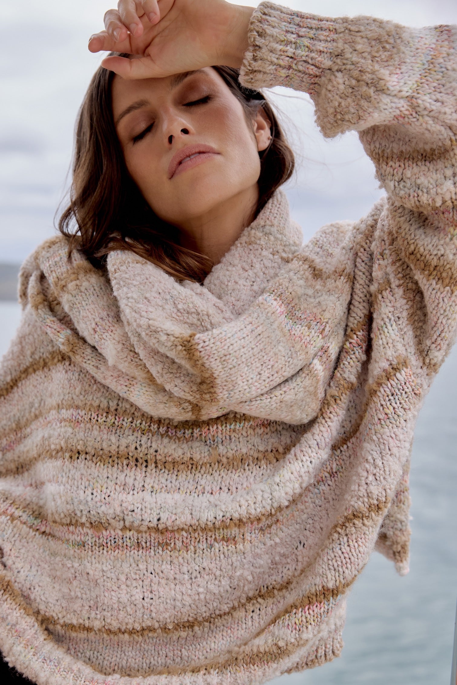 Zephyr Scarf - Stone Multi