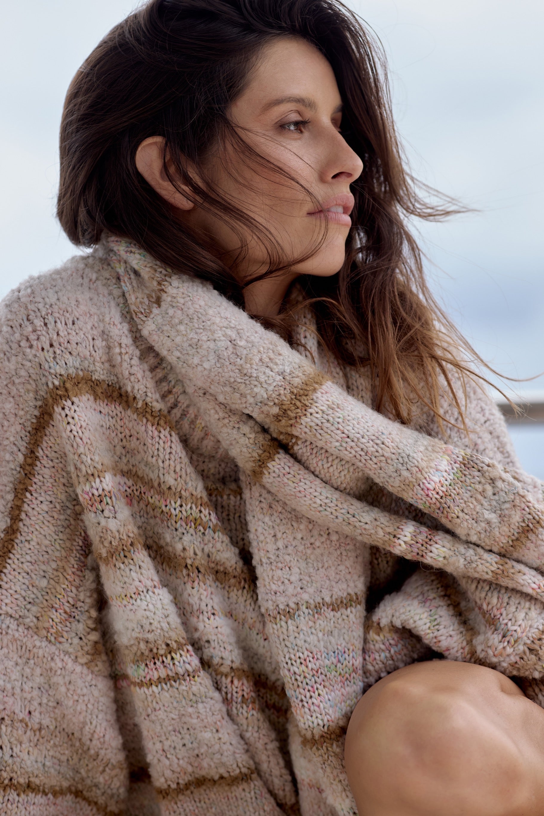 Zephyr Scarf - Stone Multi