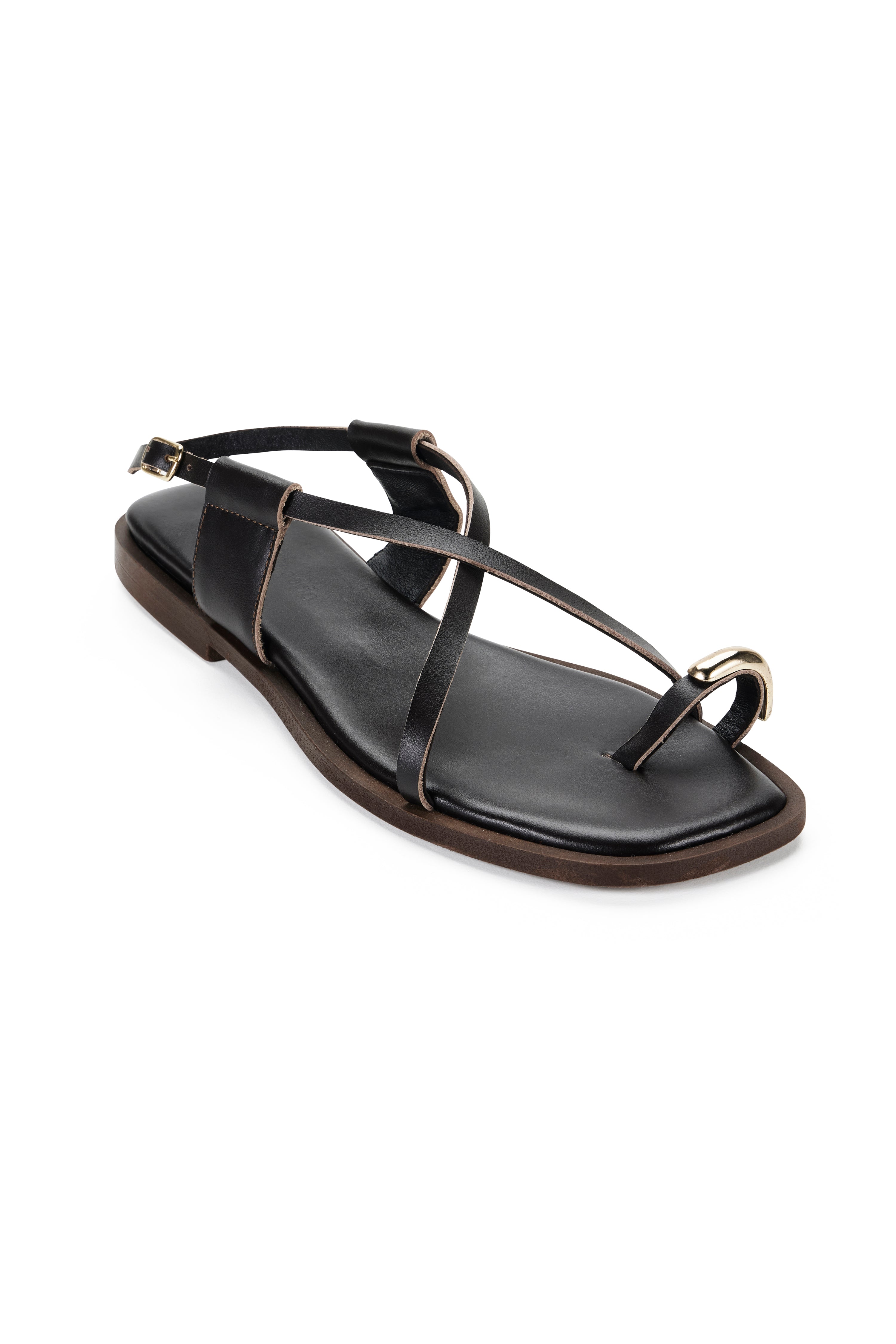 Delta Sandal - Chocolate