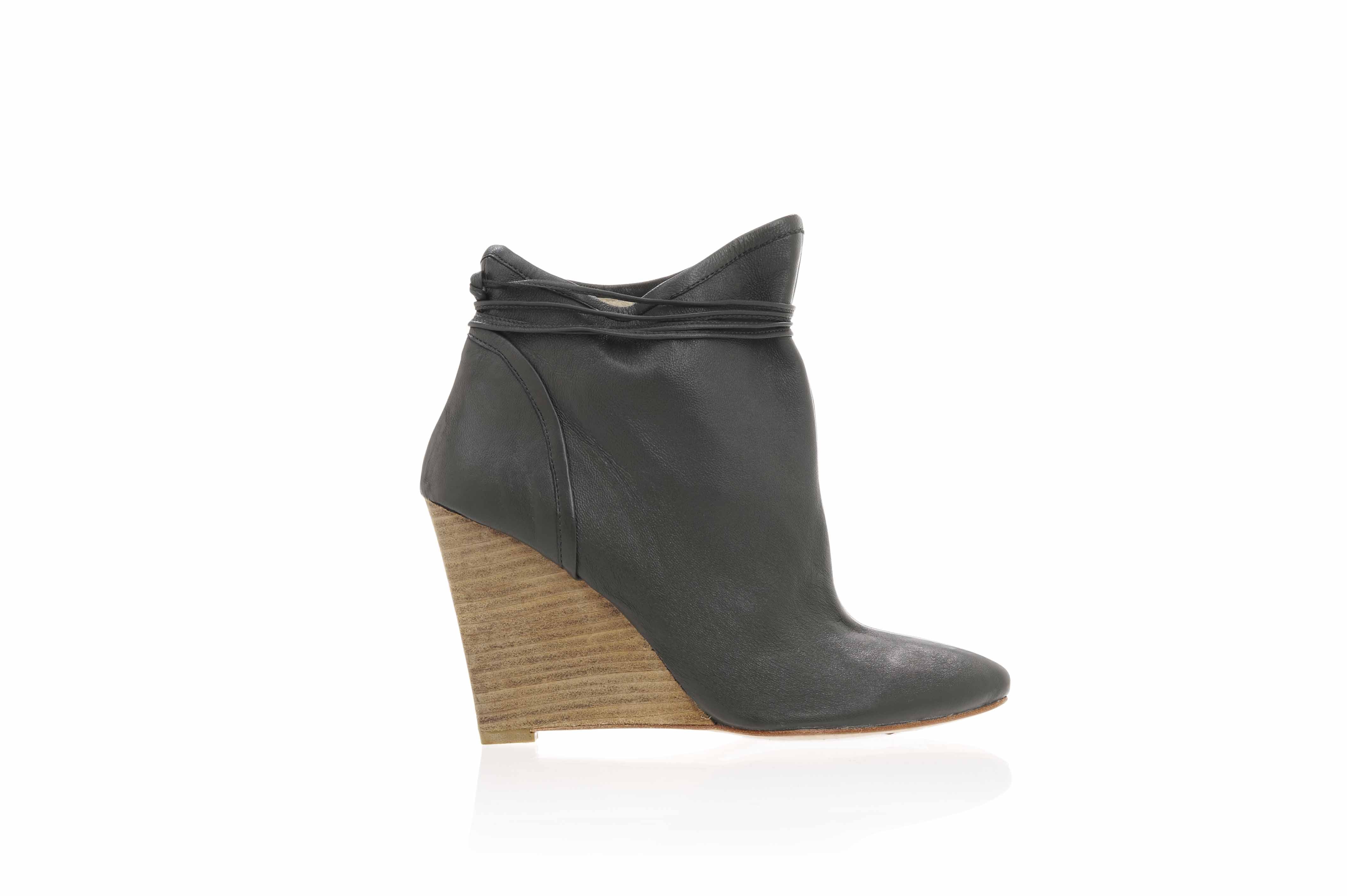Wedge Boot - Grey