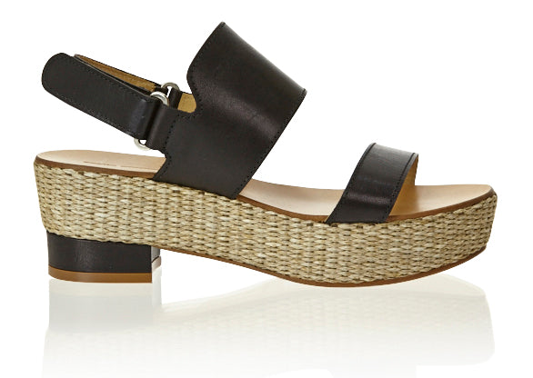 The Zoe Platform - Black/Natural