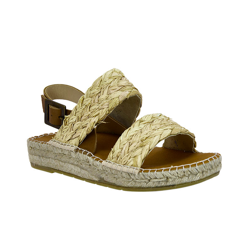 Sandy Bandage Sandal - Natural/Tan - Sample Size 37