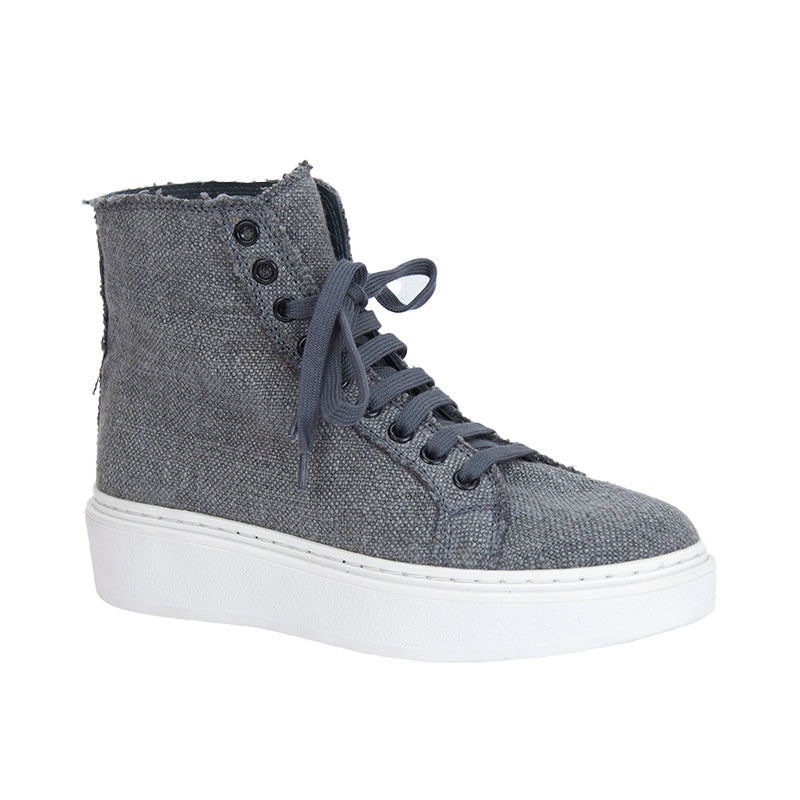 Gray high 2025 top sneakers