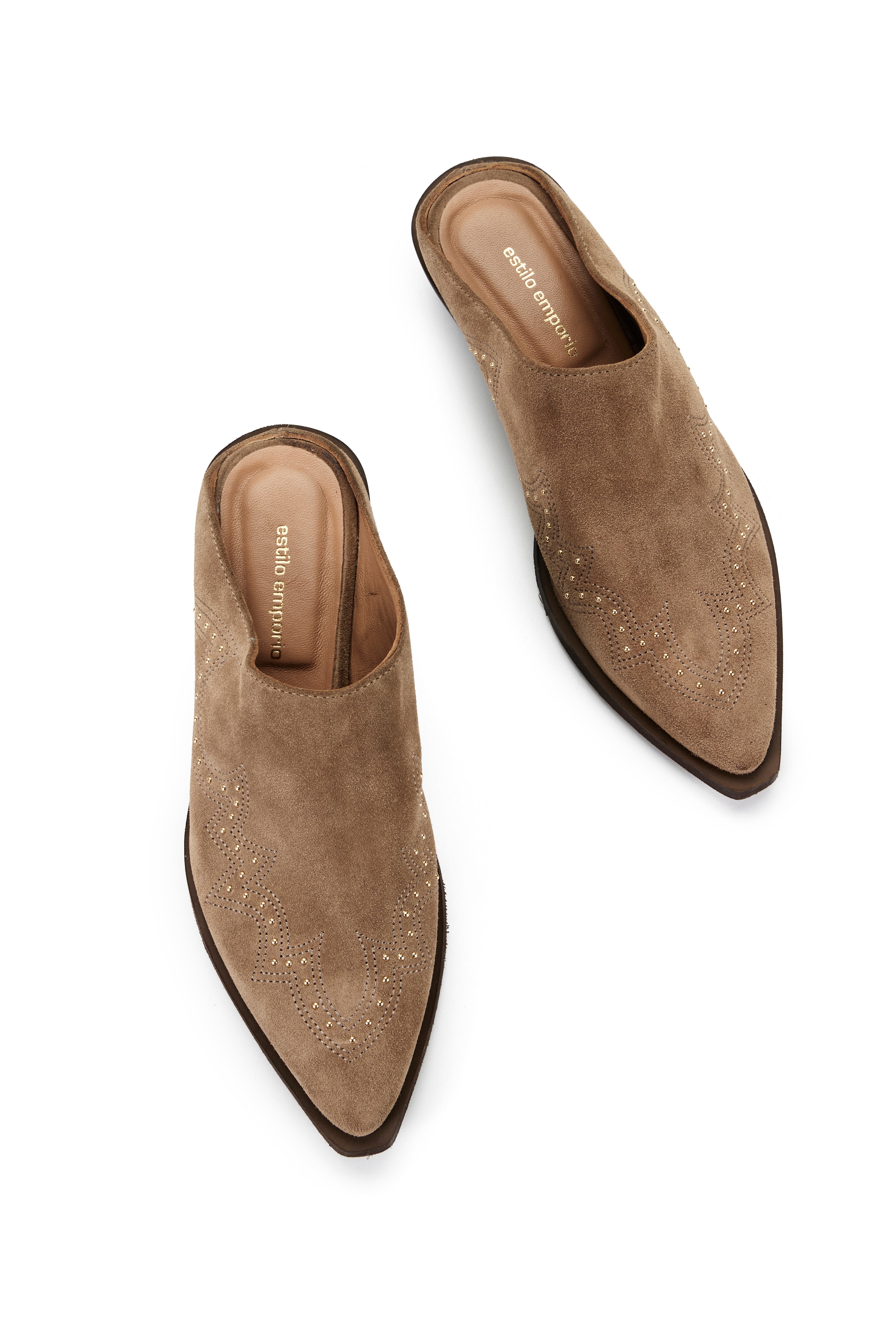 Les Marais Mule - Camel Suede