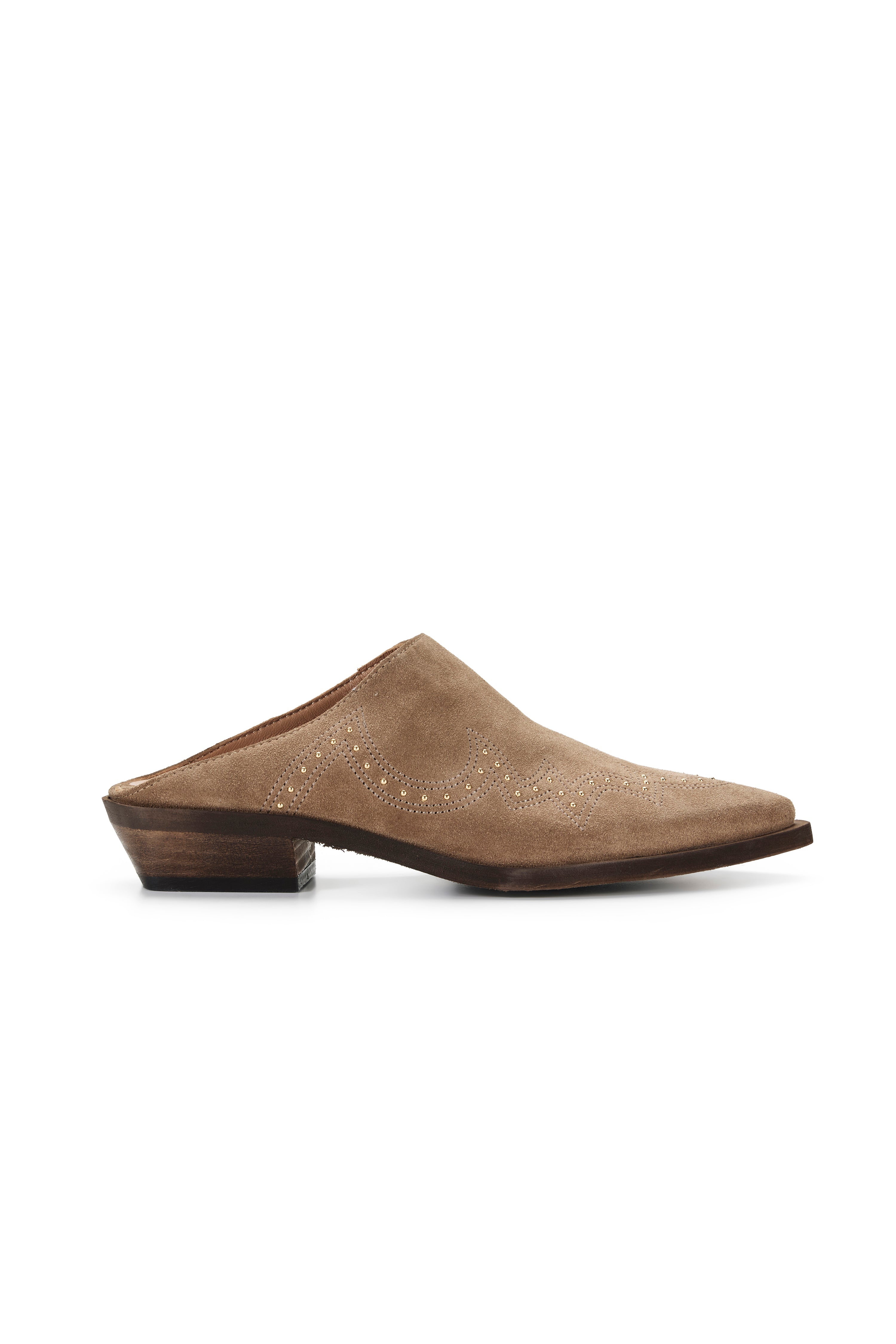 Les Marais Mule - Camel Suede