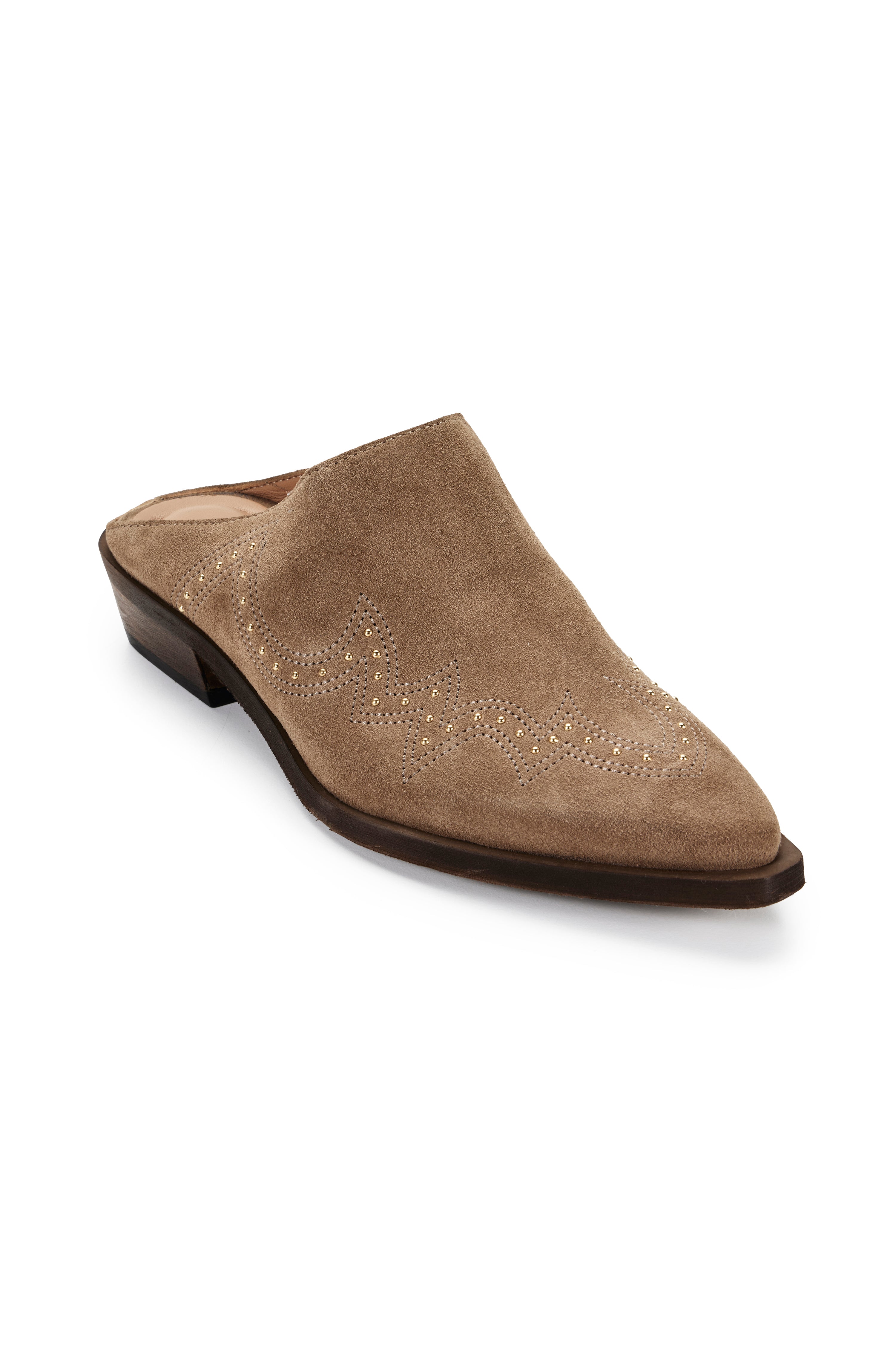 Les Marais Mule - Camel Suede