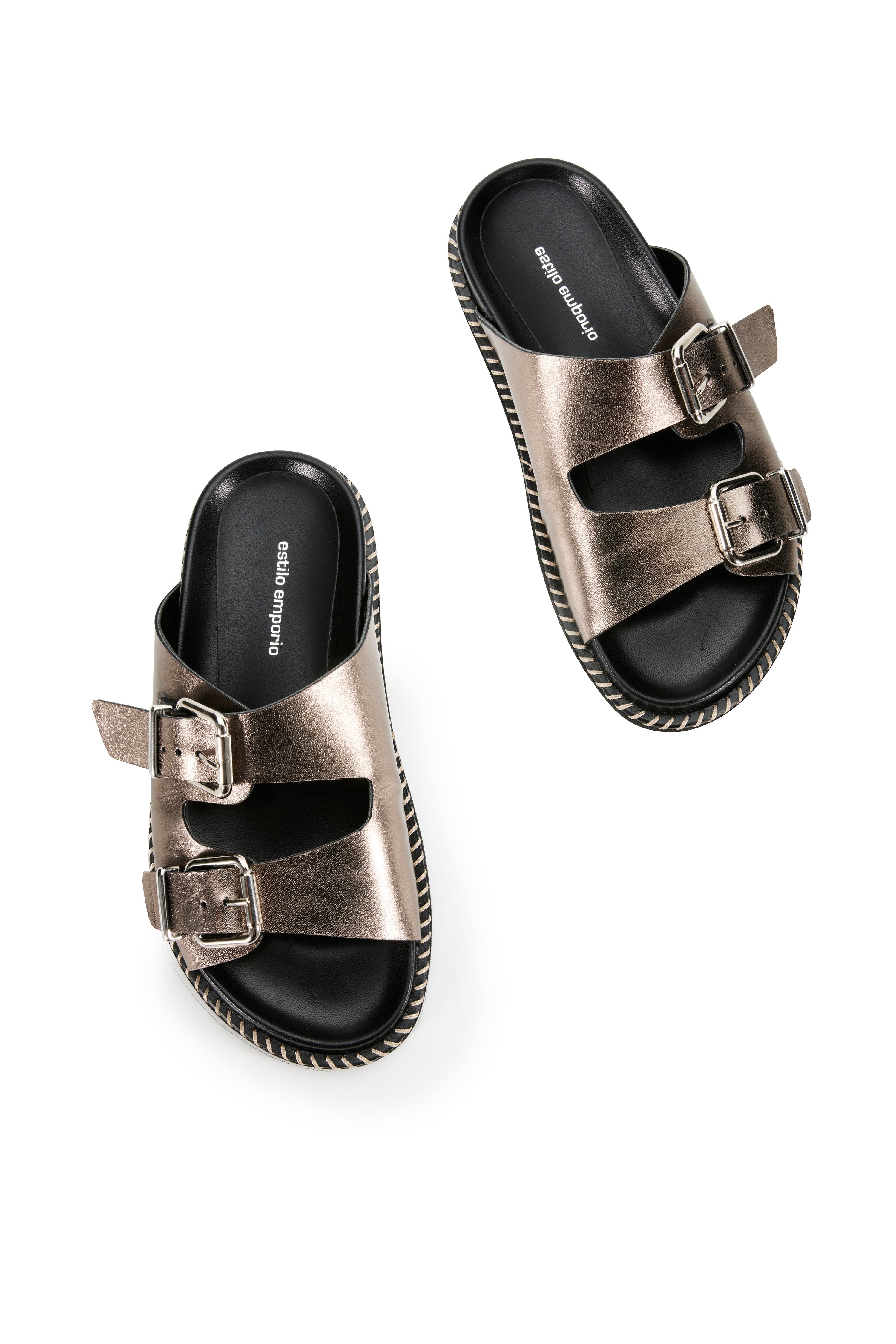 Venice Slide - Gunmetal - LAST PAIR - Size 37