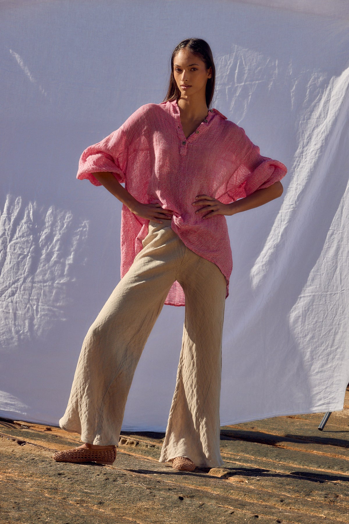 Novo Flare Pant - Brasile Natural