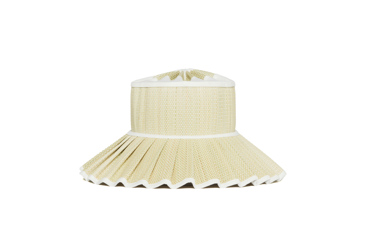 Yacht Capri Hat - White