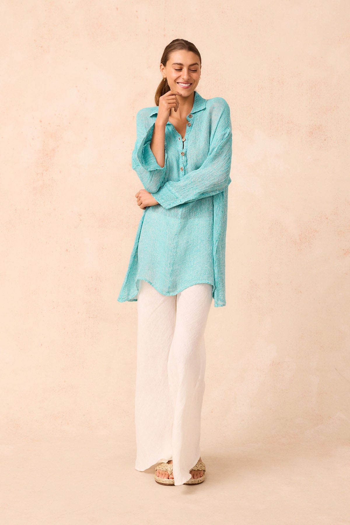 Swati Dress - Rete Turquoise