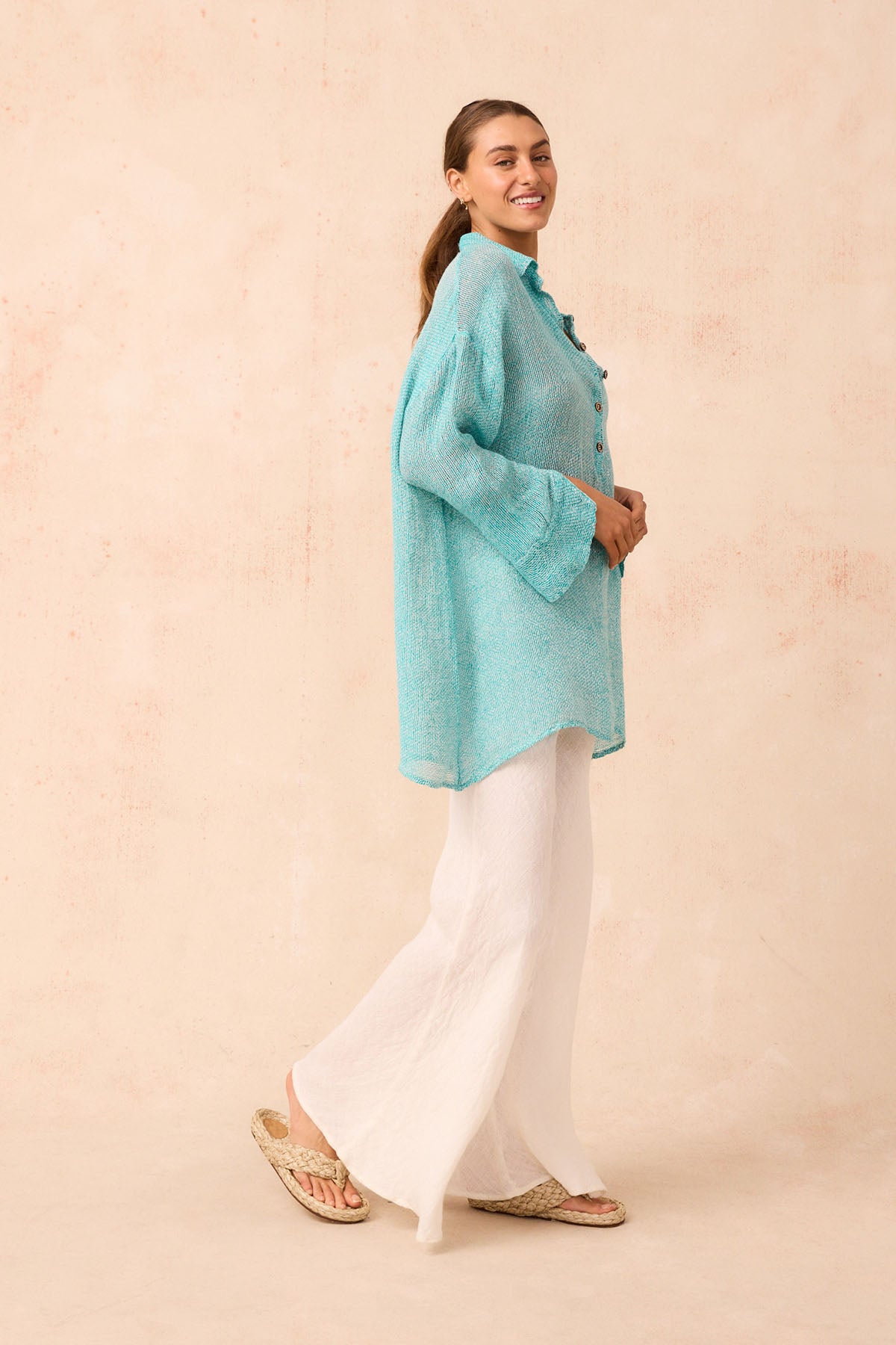 Swati Dress - Rete Turquoise