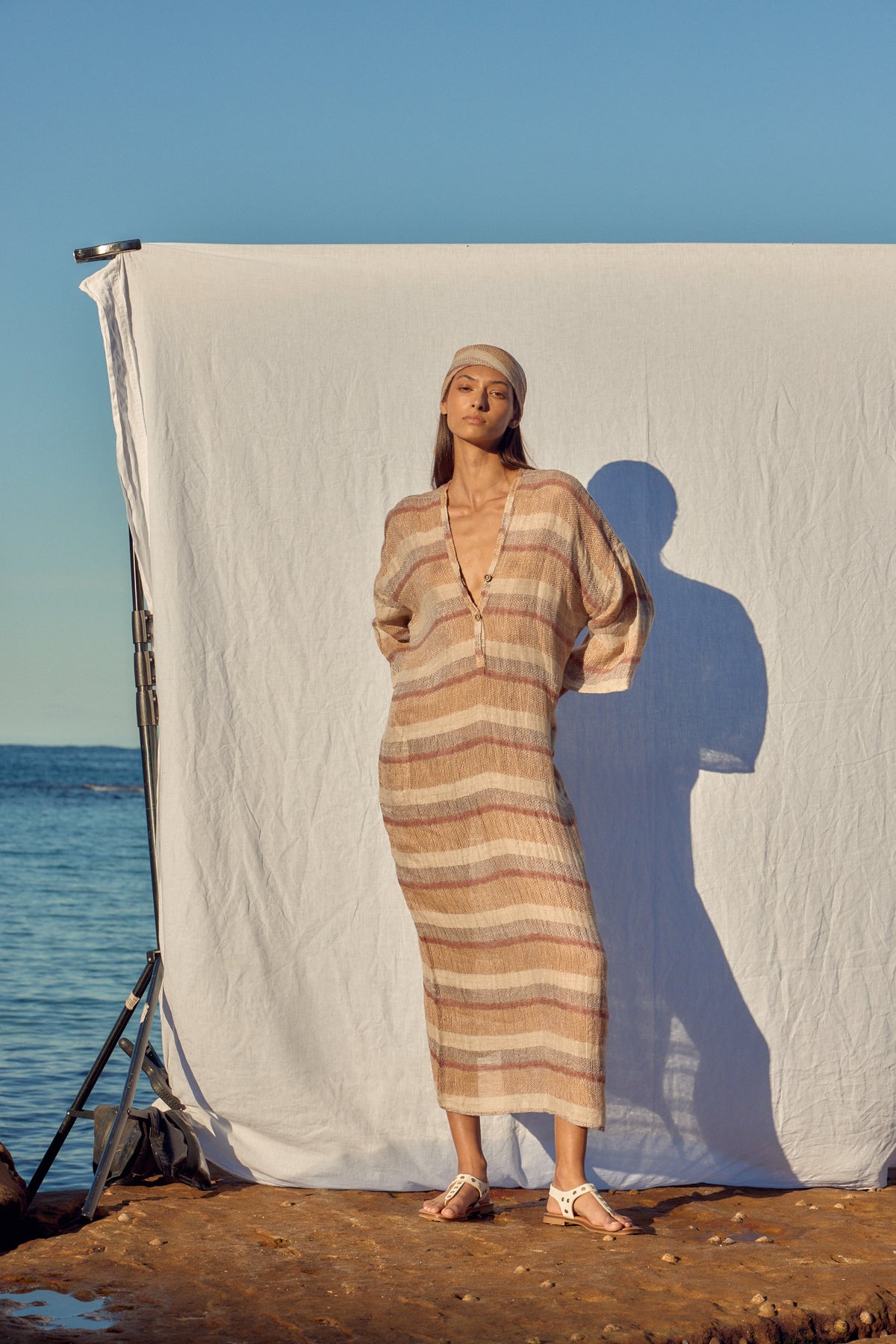 Zali Dress - Bacco Stripe