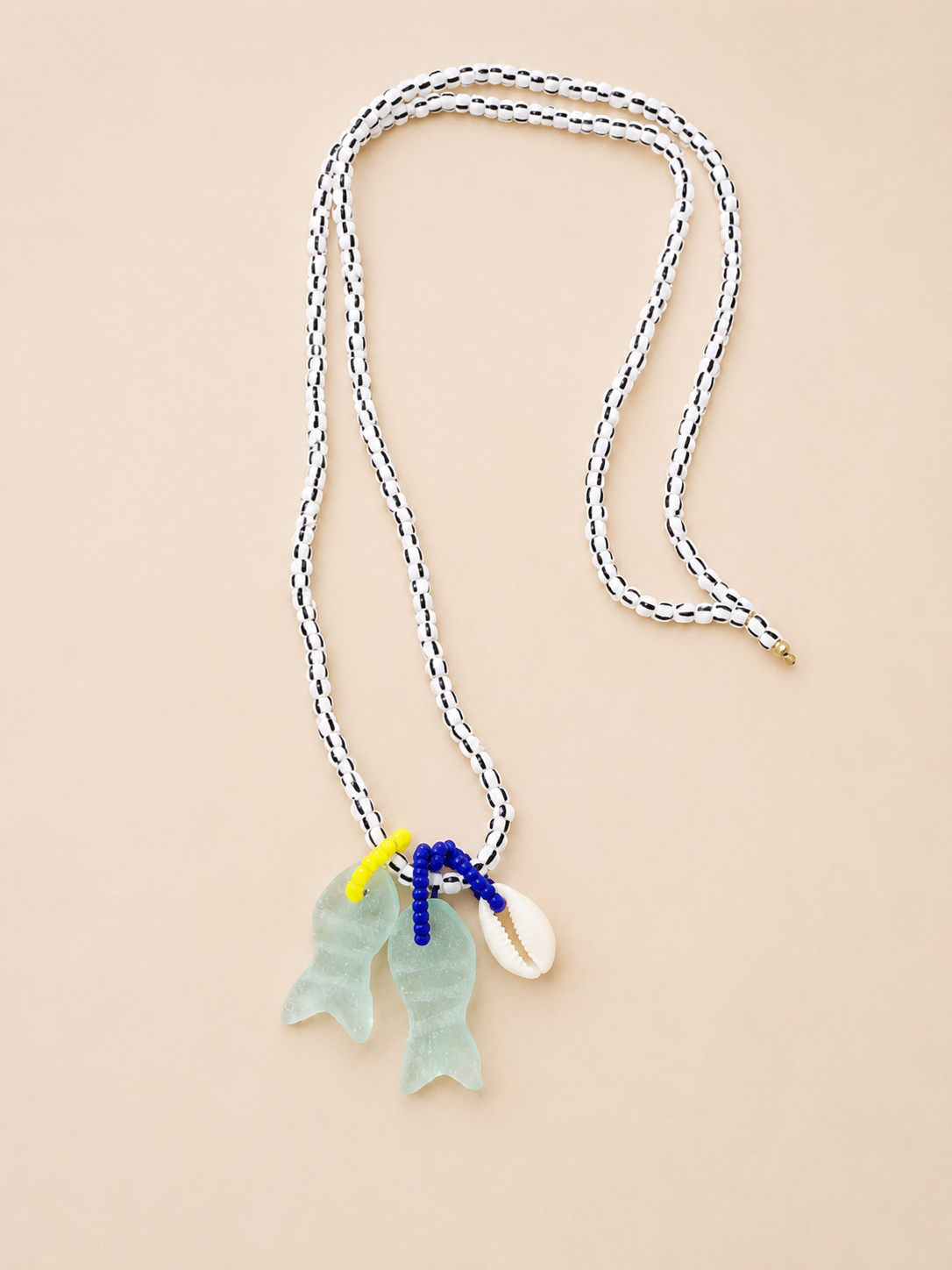 Boho Beach Long Necklace - Multi