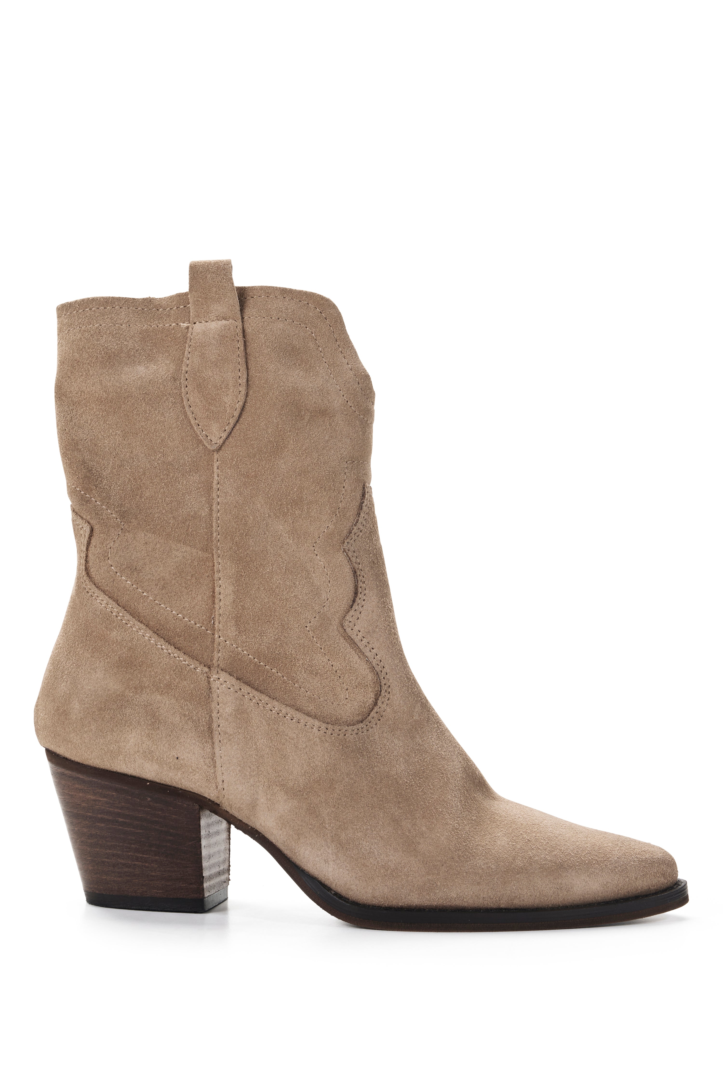 Suede Vaquerito Boot - Biscuit Suede