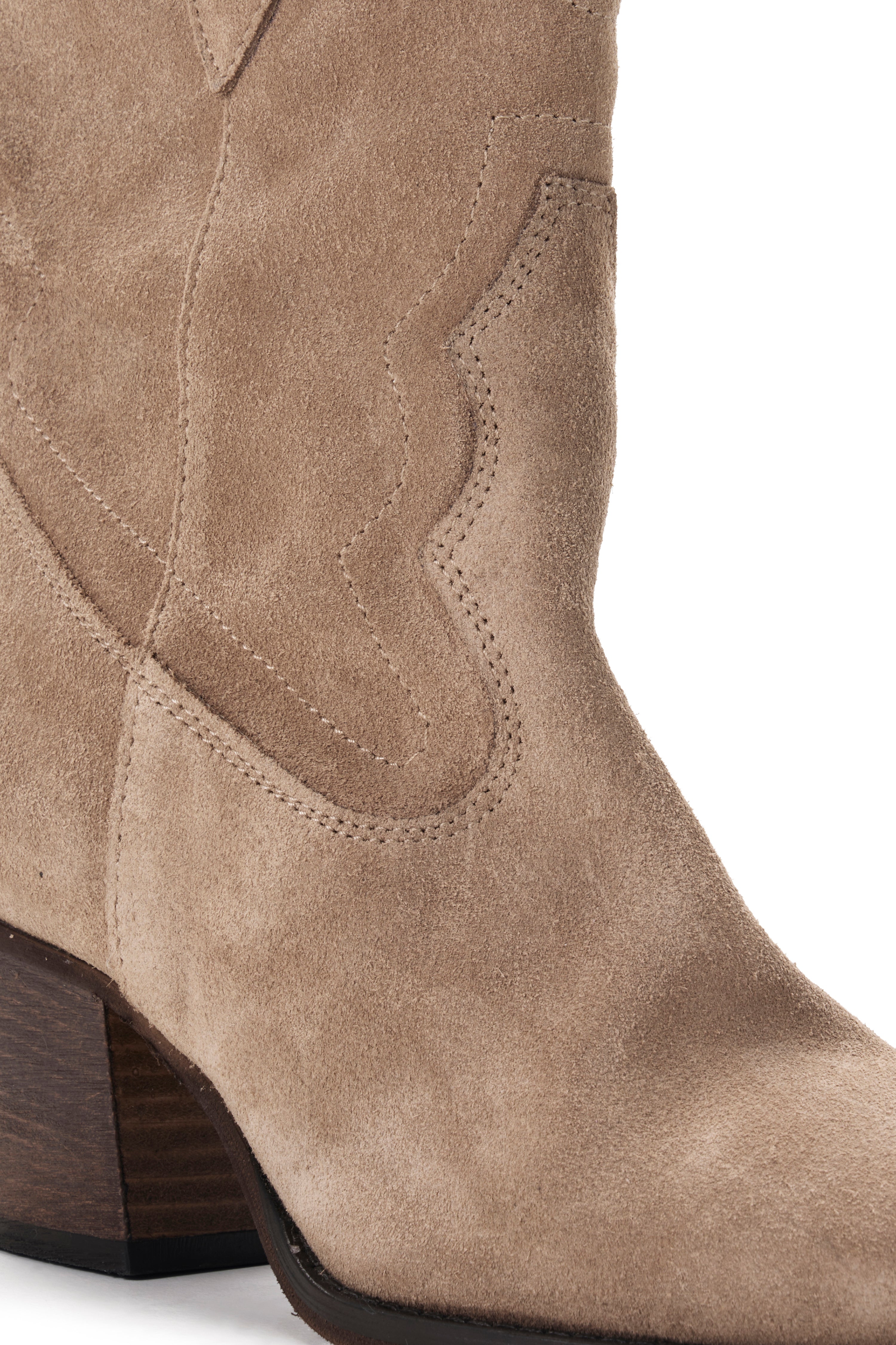 Suede Vaquerito Boot - Biscuit Suede