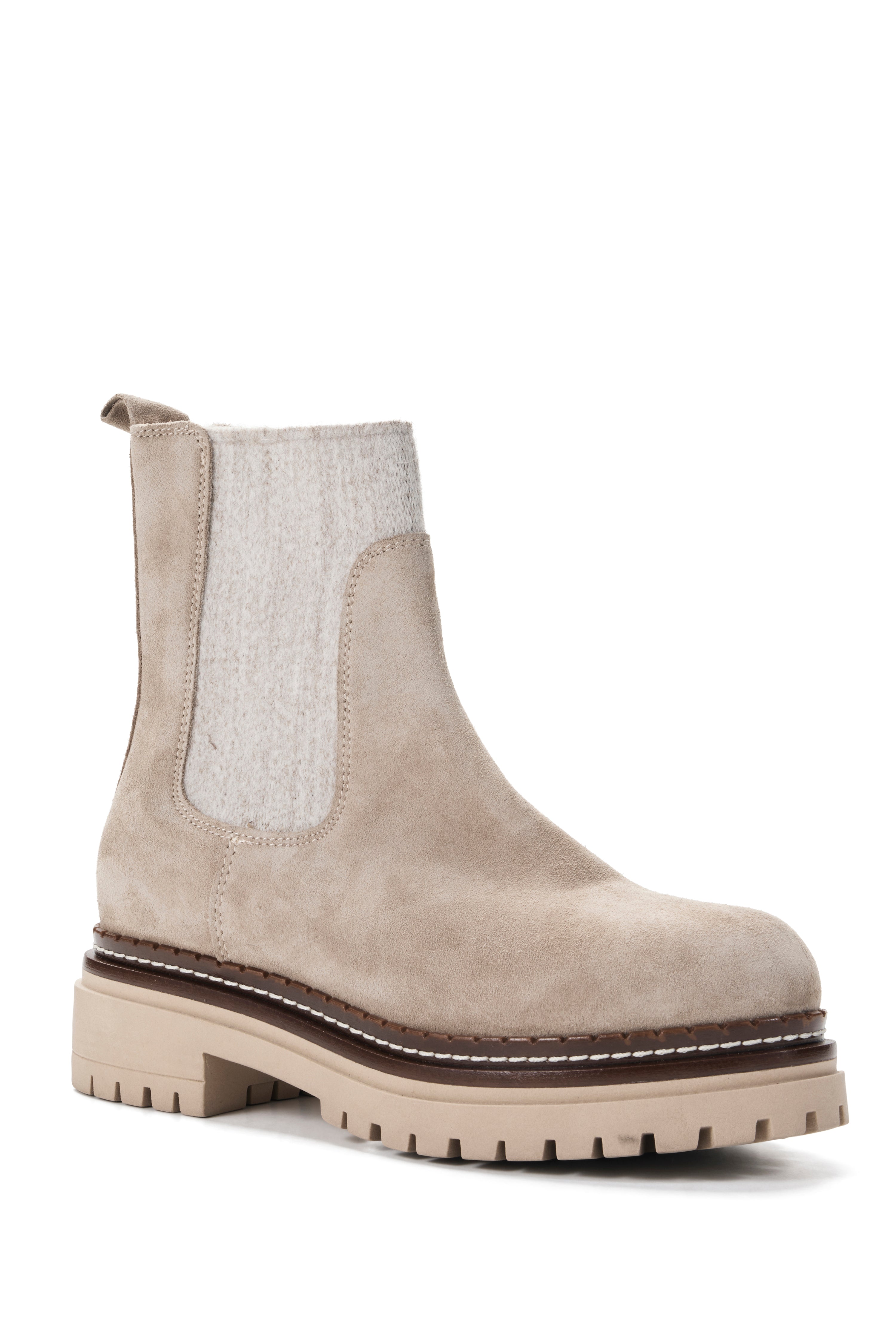 Suede Lana Boot - Sand Suede