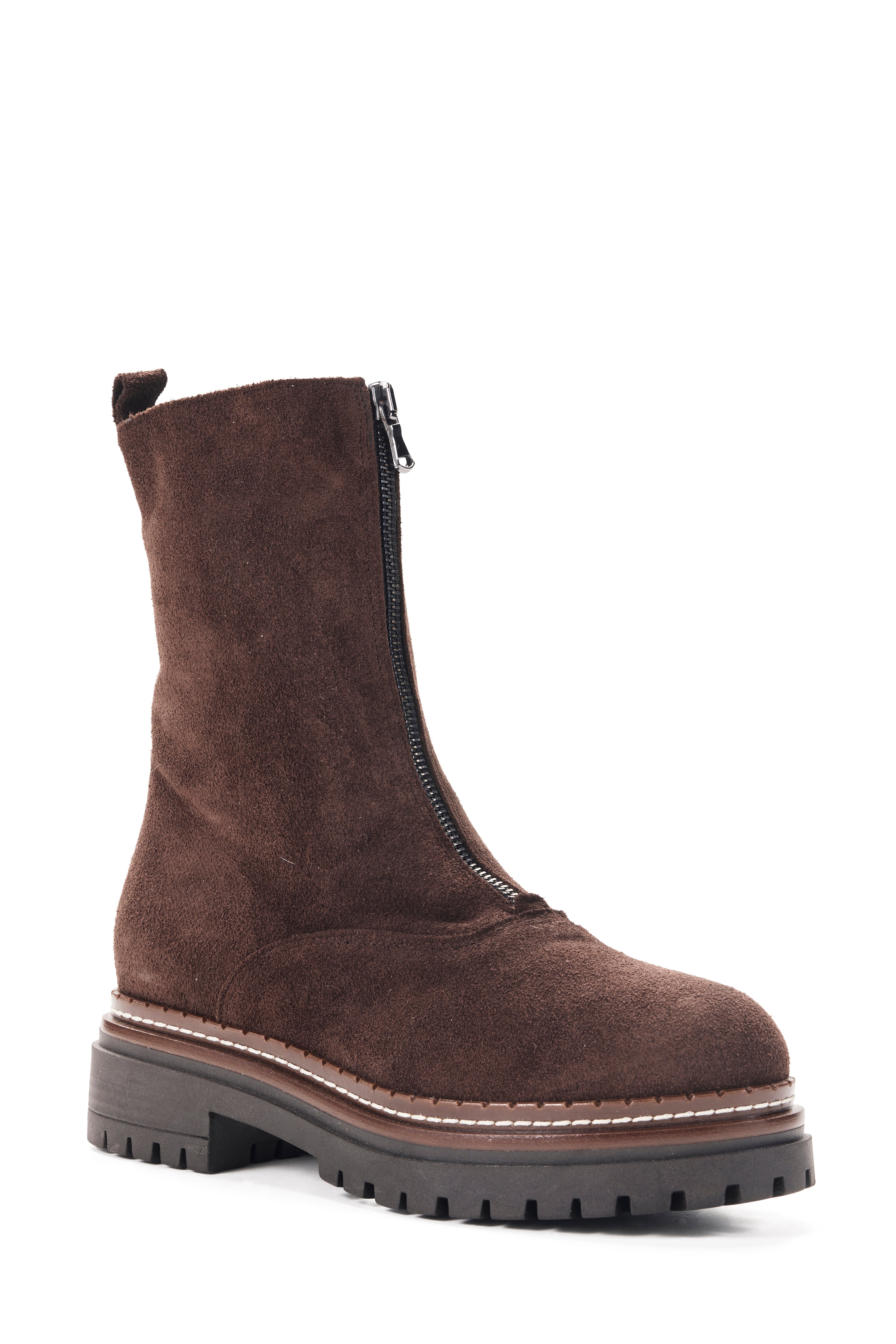 Logan Boot - Chocolate Suede - Size 37 Sample
