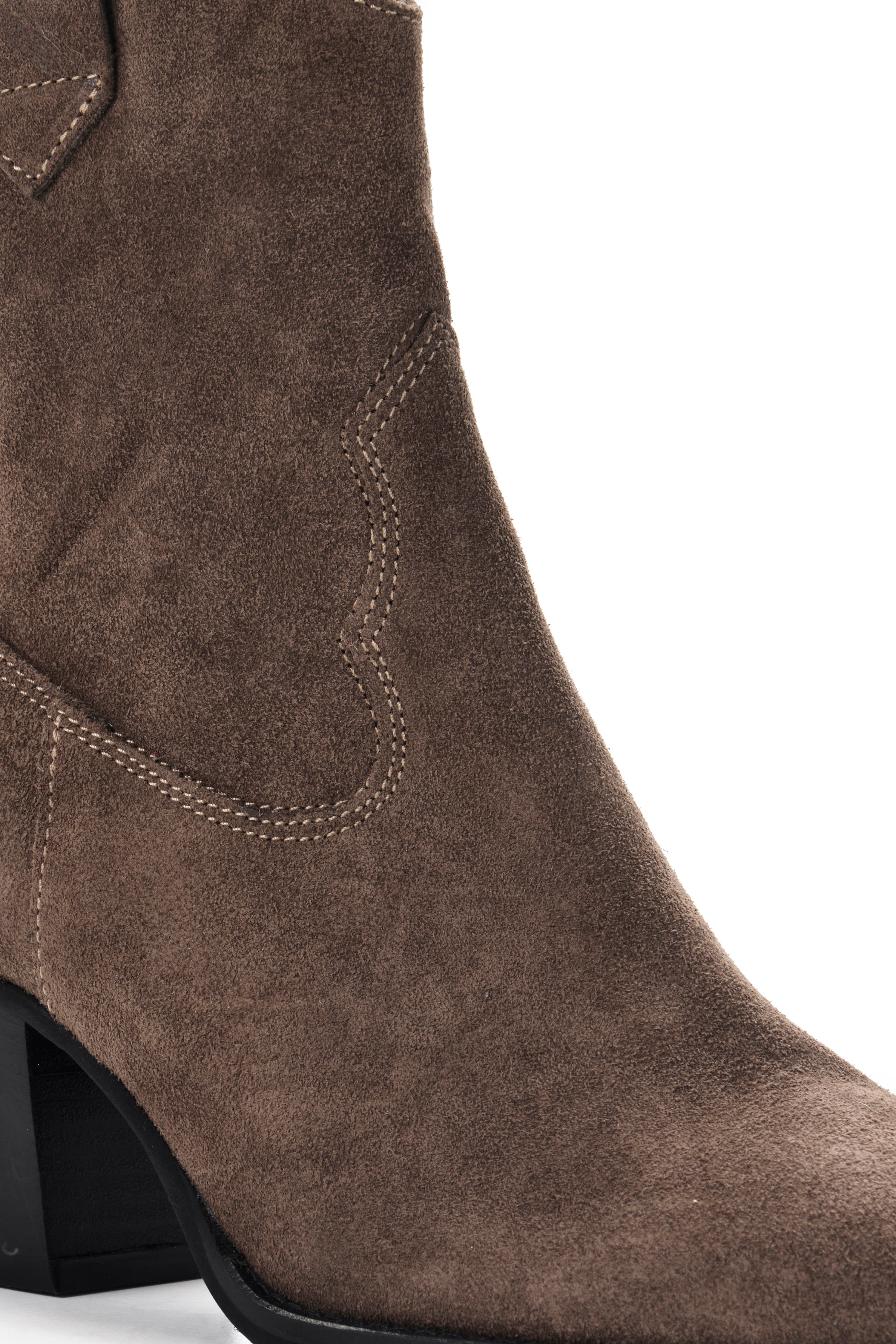 Cavalier Suede Boot - Dark Taupe