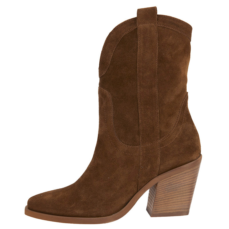 Willa Suede Boot - Whiskey