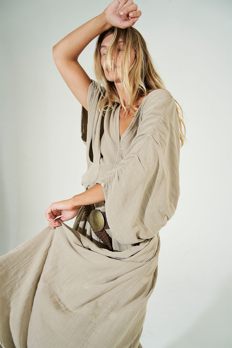 Leila Dress - Clay