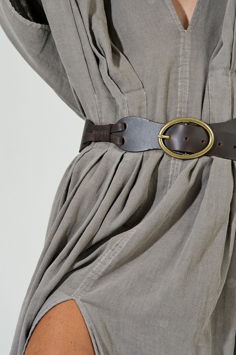 Leila Dress - Mudstone