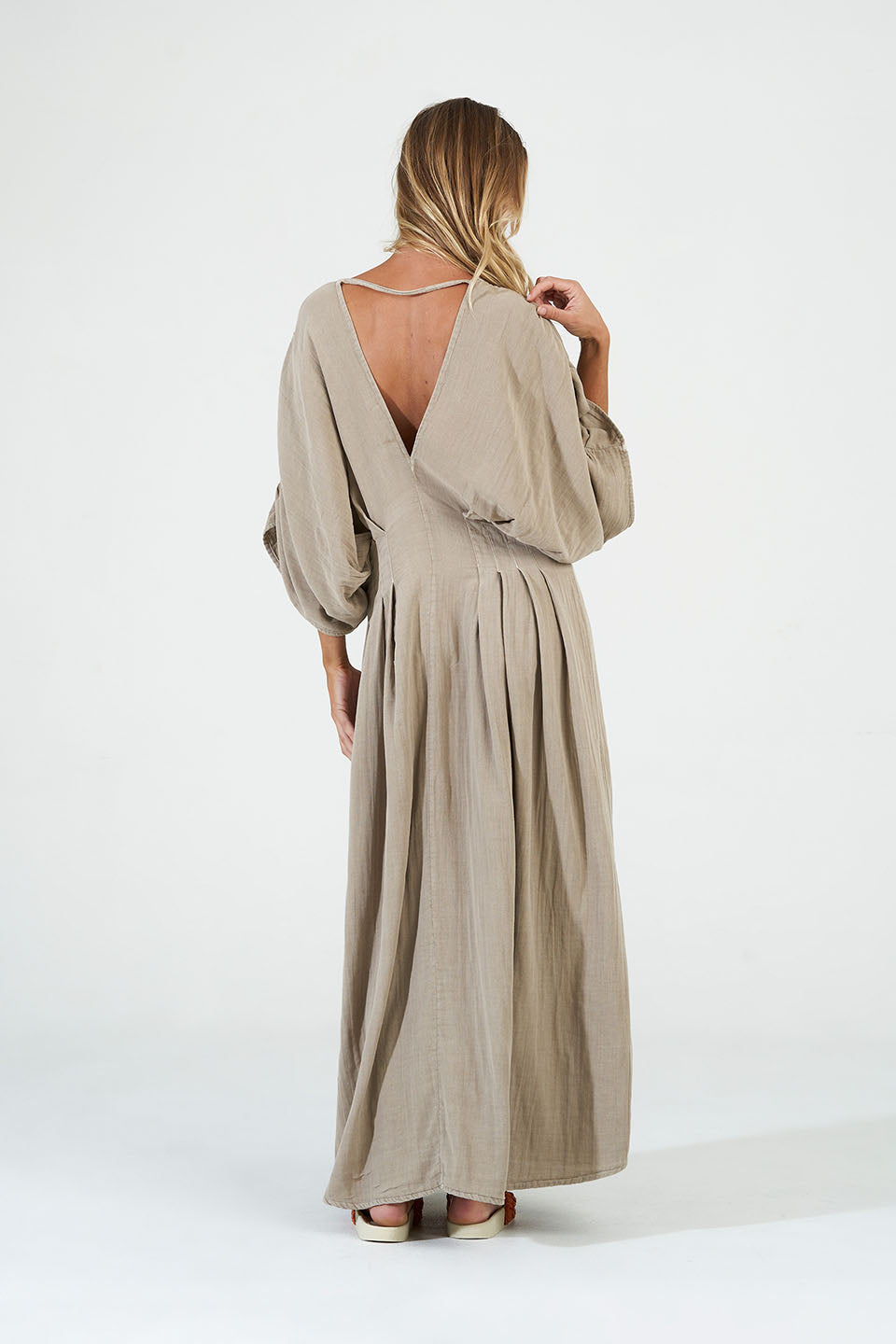 Leila Dress - Clay