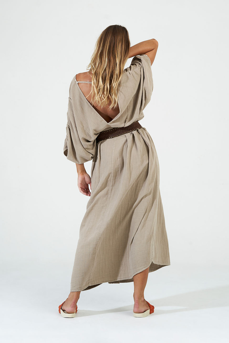 Leila Dress - Clay