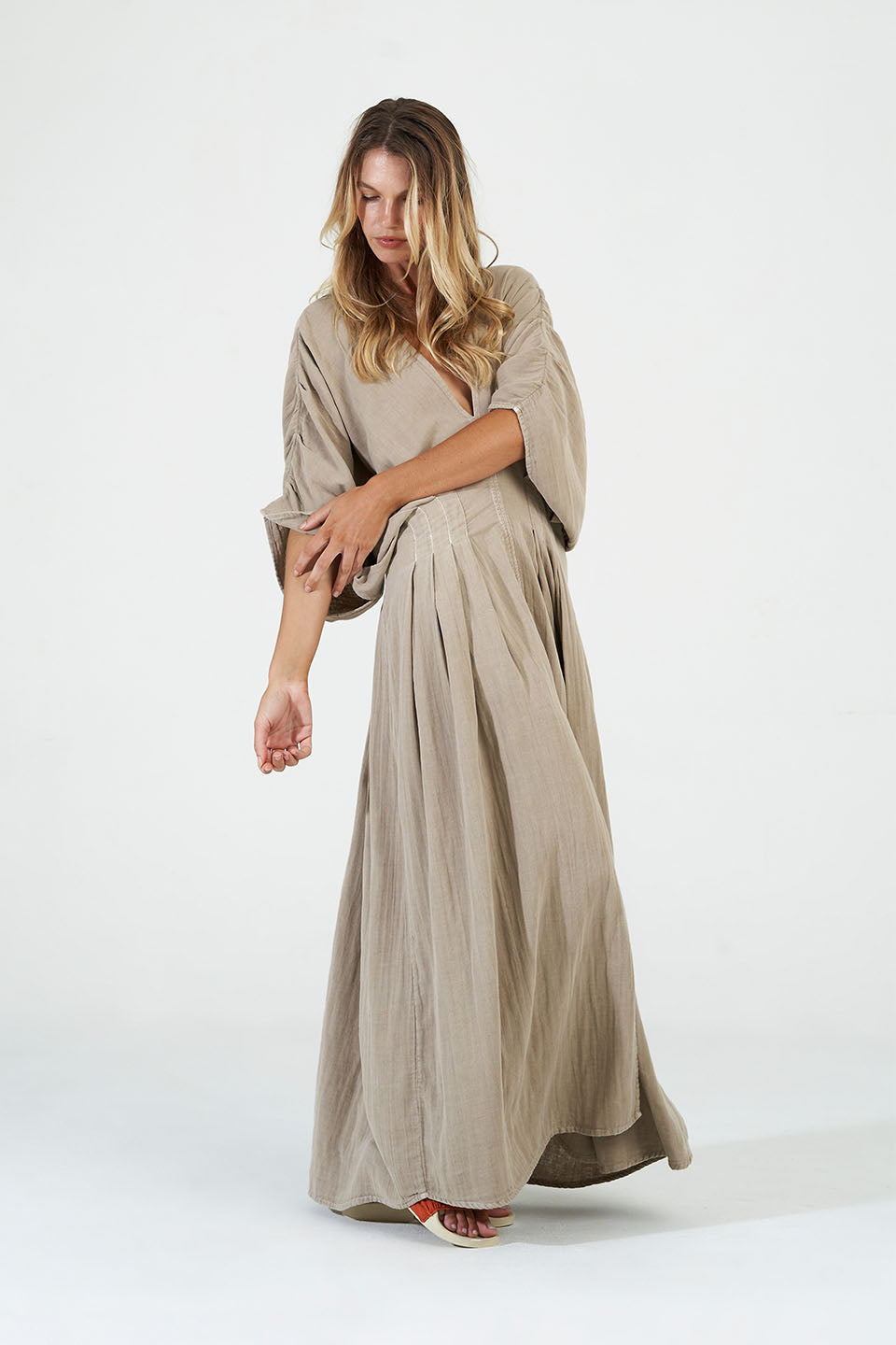 Leila Dress - Clay