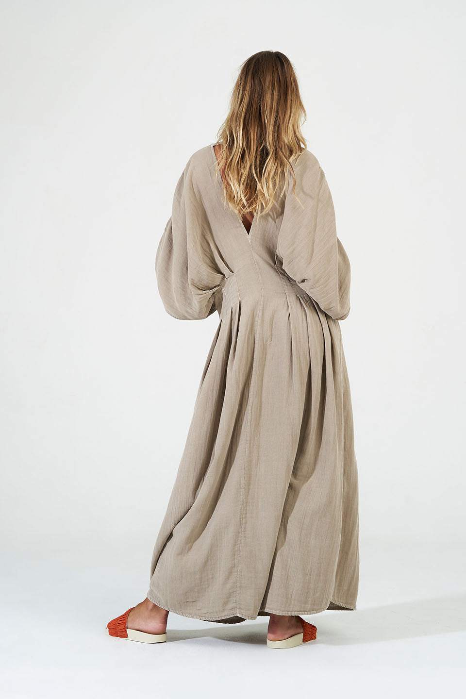 Leila Dress - Clay