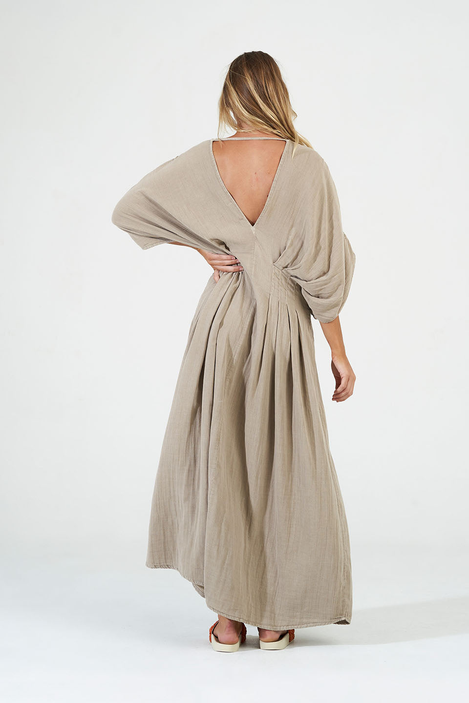 Leila Dress - Clay