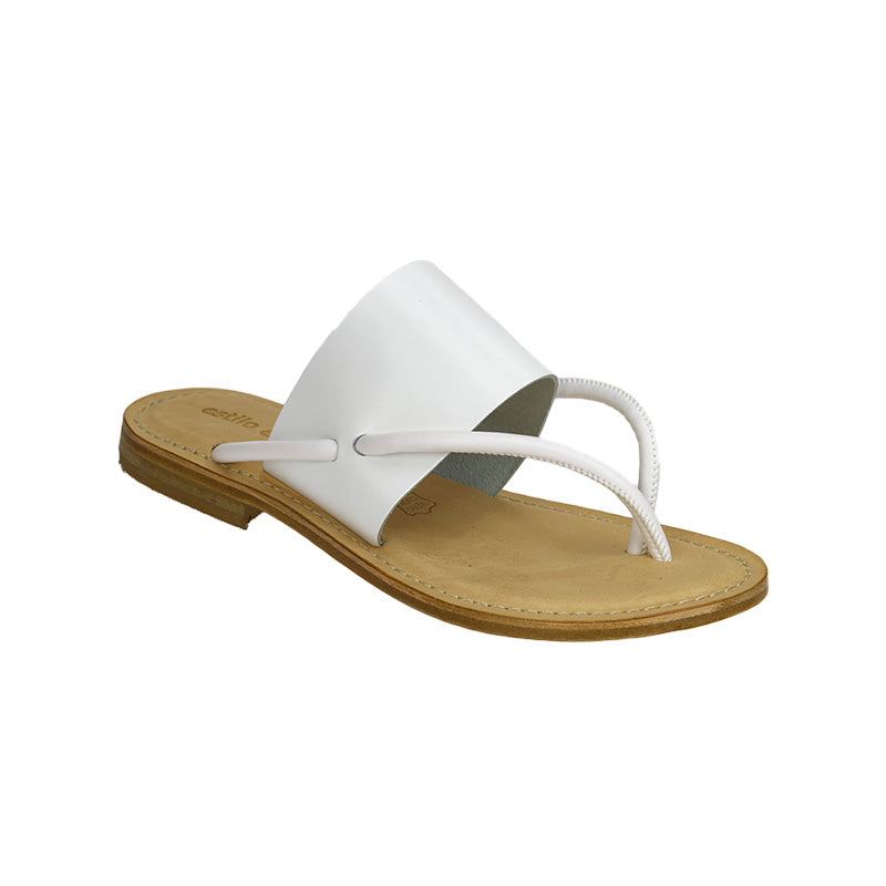 Polo Sandal - White