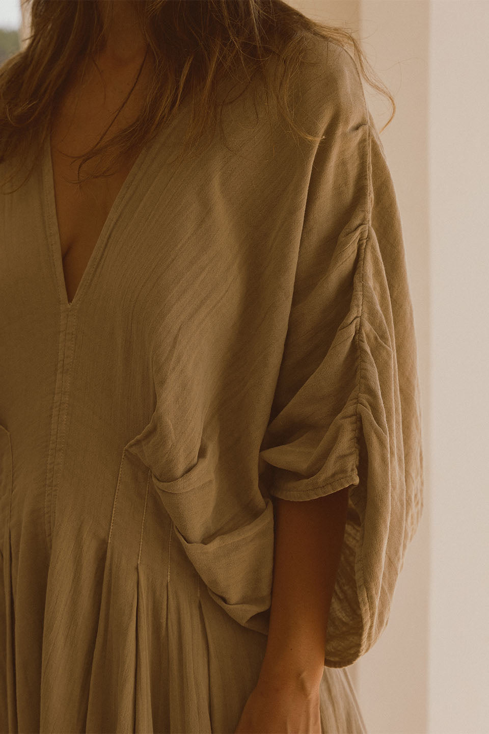 Leila Dress - Clay